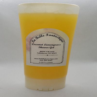 La Belle Fantastique Coconut Lemongrass Shower Gel[ 10 oz ]