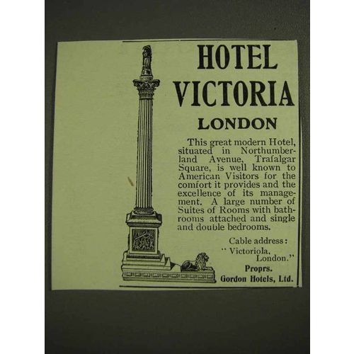 1903 Hotel VictoriaAd - London