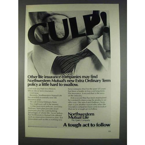 1982 Northwestern Mutual Life Ad - Other Companies