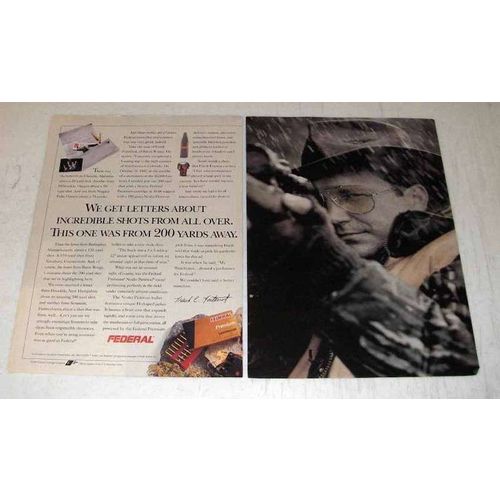1994 Federal Ammunition Ad - Incredible Shots