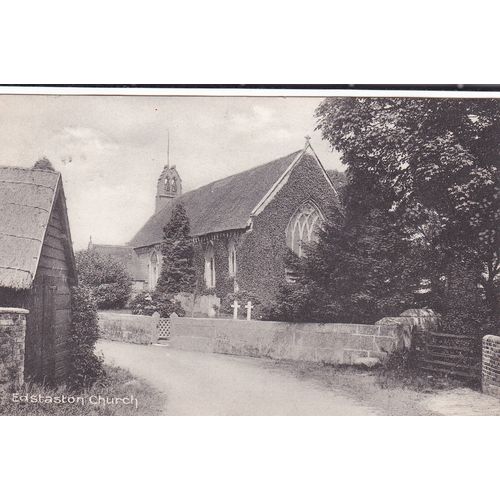 Edstaston Church Warwickshire Postcard (WAR76768)