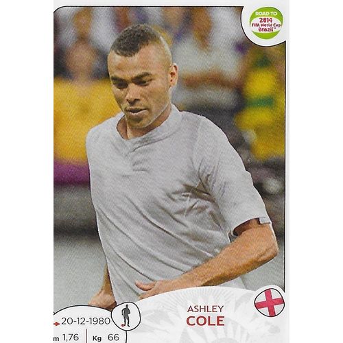 Panini's Road to FIFA World Cup Brazil 2014 Stickers: No.114 - Cole (Ashley)