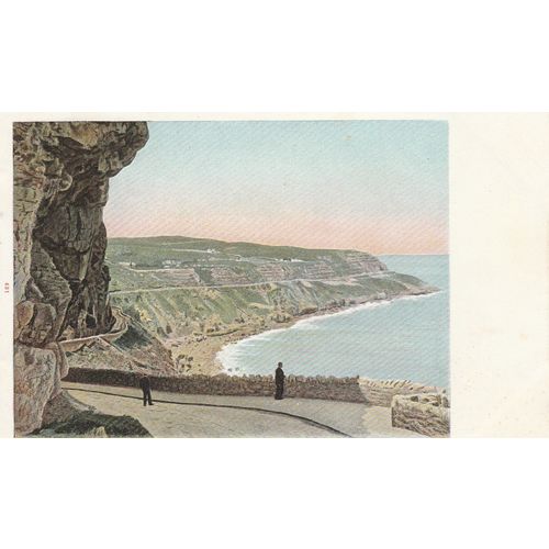 Llandudno The MarineDrive showing St Tudno's Church Caernarvonshire Pc Cae77156