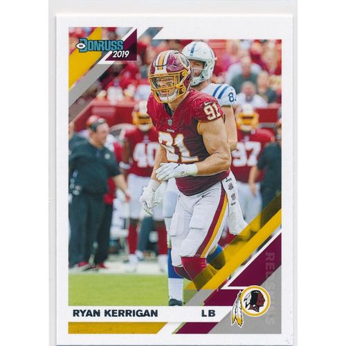 2019 Donruss Football Base 200 Ryan Kerrigan Washington Redskins