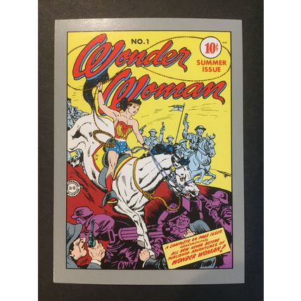 DC Cosmic Cards trading card #178-Classic Covers, exc. condition!