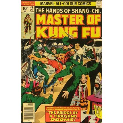 Master of Kung Fu (Vol 1) # 048 VFN Price VARIANT BRONZE AGE COMICS