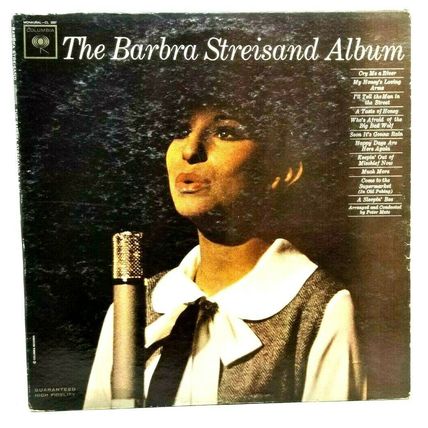 The Barbra Streisand Album (Columbia, Vinyl, LP, 1963,) (P7)