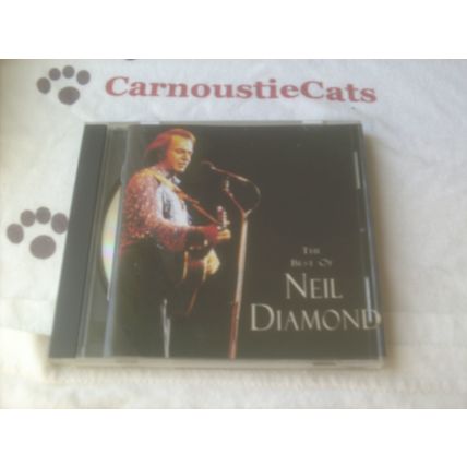 Neil Diamond CD The Best Of 20 Tracks Sweet Caroline I Am I Said Song Sung Blue
