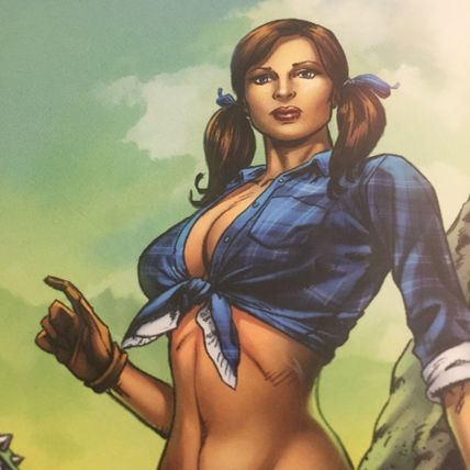 2013 Zenescope Oz Sexy Dorothy Scarecrow Lion & Tin Man Cover #2B
