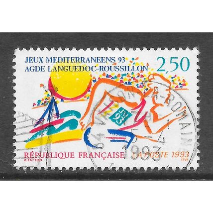 FRANCE Youth Mediterranean Games 1993 used sailing athletics