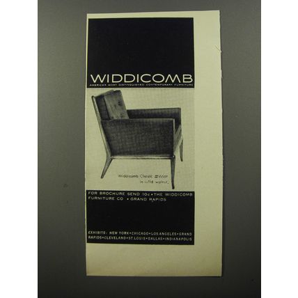 1956 Widdicomb Classic #WMP Chair Advertisement