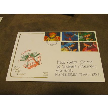 Cotswold 1998 GB FDC Cover - Christmas