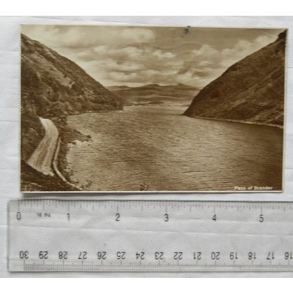 1929 Postcard Pass of Brander