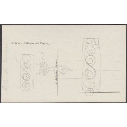 Collegio del Cambio, Perugia, c.1910s - Anderson Foto Cartolina