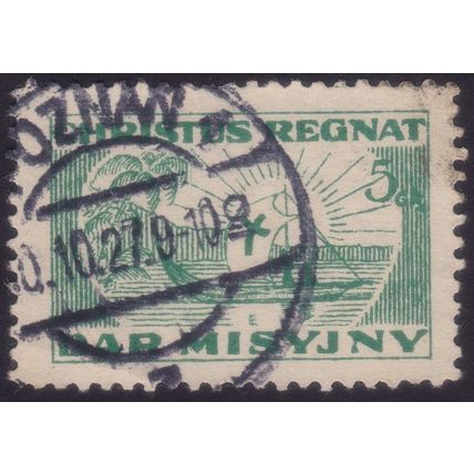 POLAND 5Gr Mission Stamp.- USED @E2615