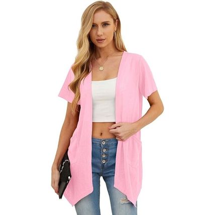 QIXING Womens Summer Lightweight Cardigan - Sun Protection, Breathable, Size XL
