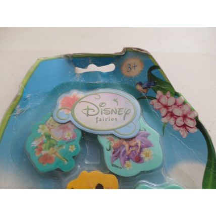 Disney - Fairies - 6 Piece - Eraser Set - New