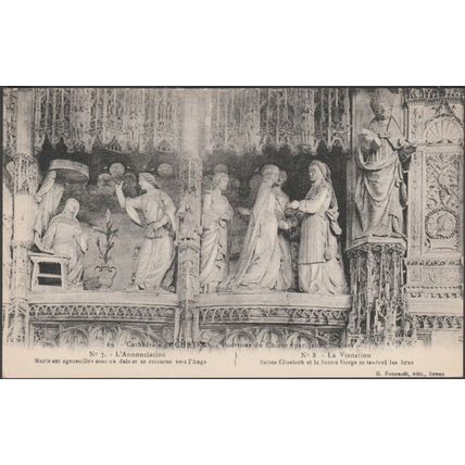Pourtour du Chœur, Cathédrale de Chartres, c.1910s - Foucault CPA