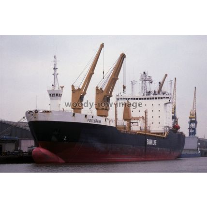 SQ0055 - Bank Line Cargo Ship - Foylebank - photograph 6x4