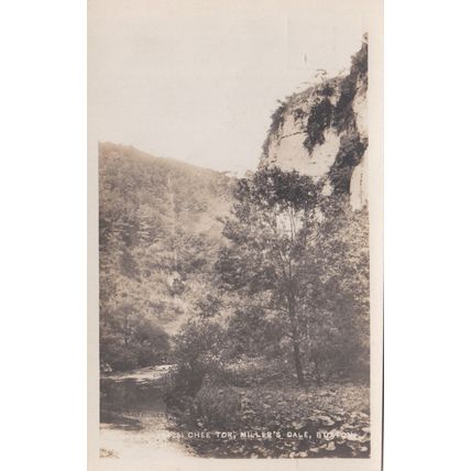 B5604 BUXTON - MILLERS DALE - CHEE TOR. PRINTED POSTCARD