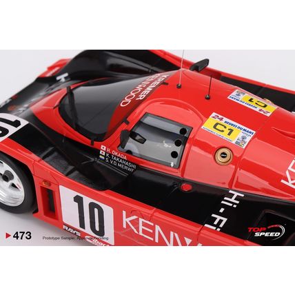 PORSCHE 962 CK6 NO.10 PORSCHE KREMER RACING 1990 LE MANS - TOPSPEED TS0473 1/18