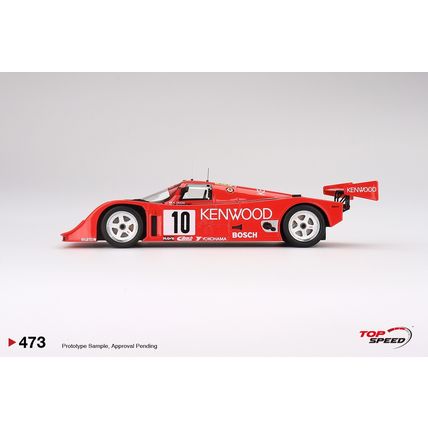 PORSCHE 962 CK6 NO.10 PORSCHE KREMER RACING 1990 LE MANS - TOPSPEED TS0473 1/18