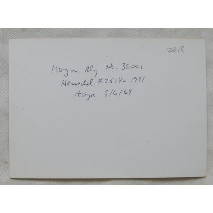 photograph of Locomotive no.36001, Hoyaer Railway, 8/6/69