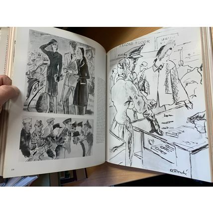 1983 1ST EDITION DESSINS DE MODE VOGUE 1923-1983 HEAVY 2kg FRENCH HB BOOK (P10)