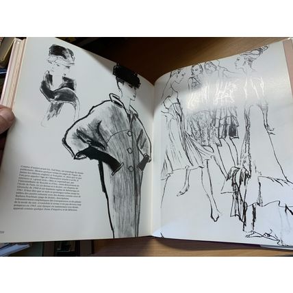 1983 1ST EDITION DESSINS DE MODE VOGUE 1923-1983 HEAVY 2kg FRENCH HB BOOK (P10)