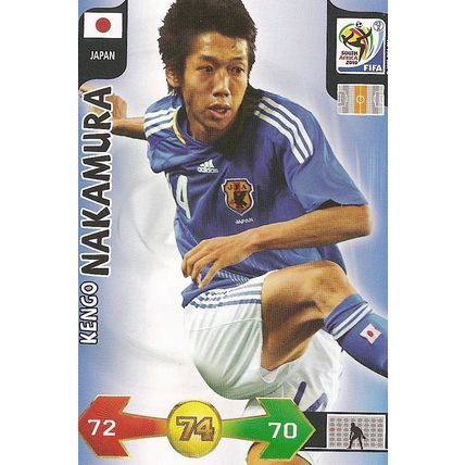 Panini's Adrenalyn XL FIFA World Cup 2010: Japan, Midfielder - Nakamura (Kengo)