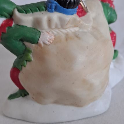 Vintage Freelance Inc ELF & Toy Bag 2" FIGURINE Christmas Gifts