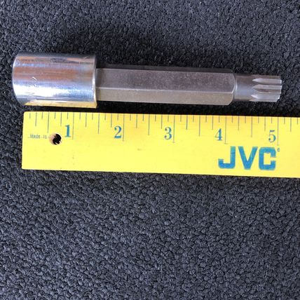 Matco 14mm Triple Square Long Deep Socket Bit CQL14M2 1/2" Drive Clean Tool!