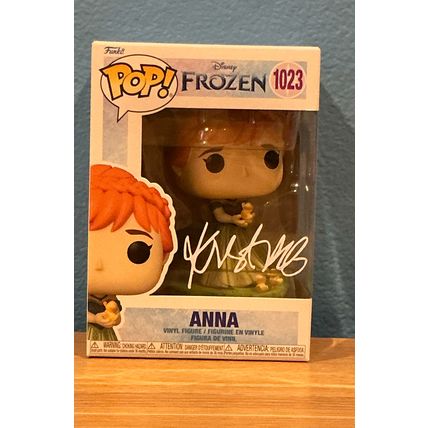 Funko Pop! Disney - Anna #1023 Facsimile Laser Autographed (Box & Protector)