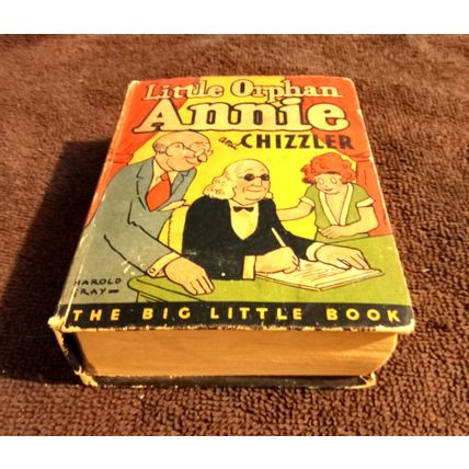 Big Little Book Little Orphan Annie And Chizzler By Harold Gray 1933