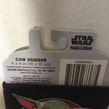 NEW Star Wars The Mandalorian Grogu Can Hugger