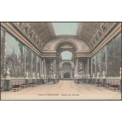 Galerie des Batailles, Palais de Versailles, c.1910 - Moreau CPA