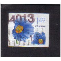 2006 canada himalayan blue poppies $1.49 f/u sg2309