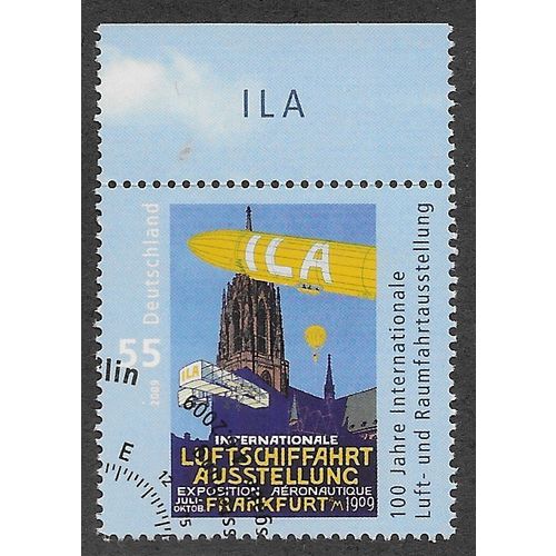 GER 2009 55c 'INTERNATIONAL AEROSPACE EXHIBITION' FINE USED (EBID 57-094)