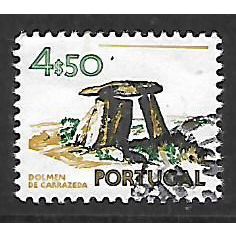 PORTUGAL 1972 4E.50 DOLMEN OF CARRIZEDA SG 1453 FINE USED#2