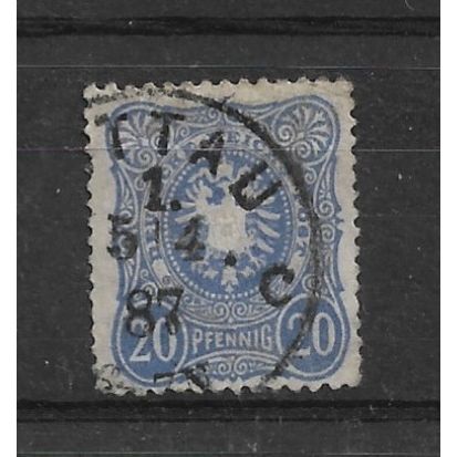 Germany.SG42a 20pf Blue.Fine Used.Nov21