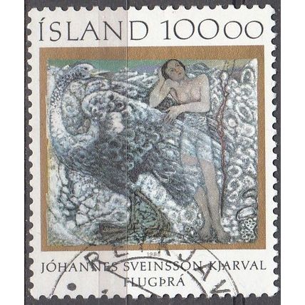 Island 1985 Michel 641 O Cote (2013) 4.00 Euro Jóhannes Sveinsson Kjarval