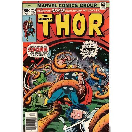 THE MIGHTY THOR # 256 HI GRADE