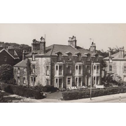 Portland Hotel Buxton Real Photo Postcard