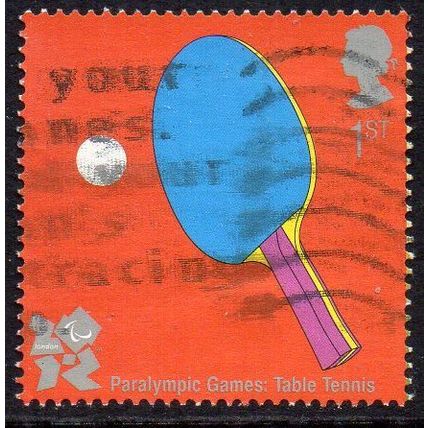 GB 2010 Olympic & Paralympic Games (3rd Issue) - Table Tennis 1st Used