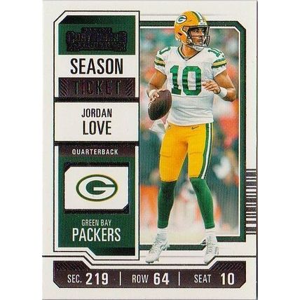 JORDAN LOVE 2023 PANINI CONTENDERS # 39