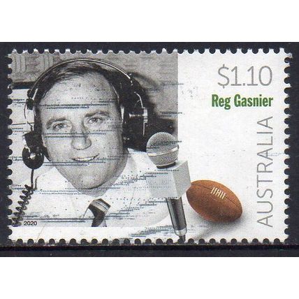 Australia 2020 Word of Sport - Reg Gasnier, Rugby League $1.10 Used
