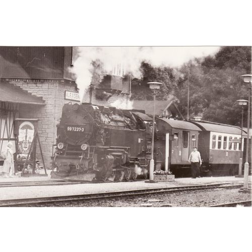 German NG Railway Photos Harz 99 7237-3 Alexisbad 2-10-2T Loco HSB Germany 3