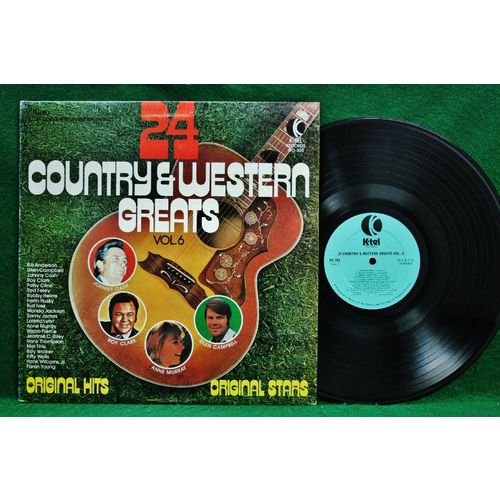 Wells/Cash/Pierce/Husky/Ives - 24 Country & Western Greats-Vol. 6 - WC 303 - EX
