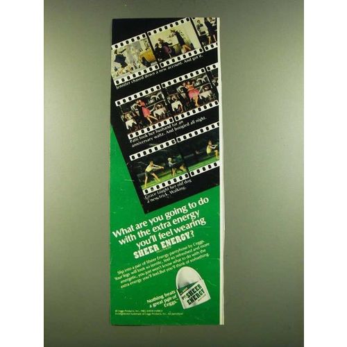 1983 L'eggs Sheer Energy Pantyhose Ad