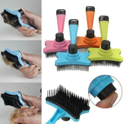 New Pet Dog Cat Long Short Hair Shedding Remove Grooming Rake Comb Brush 12CM UK